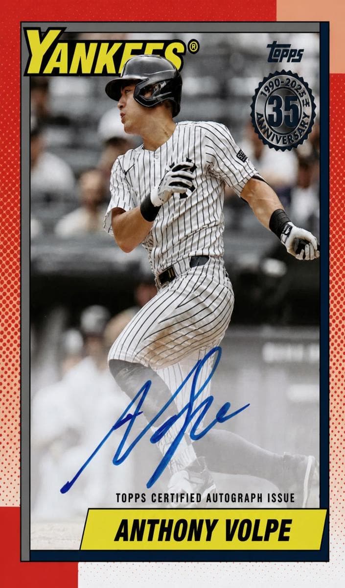 Anthony Volpe 2025 topps Topps