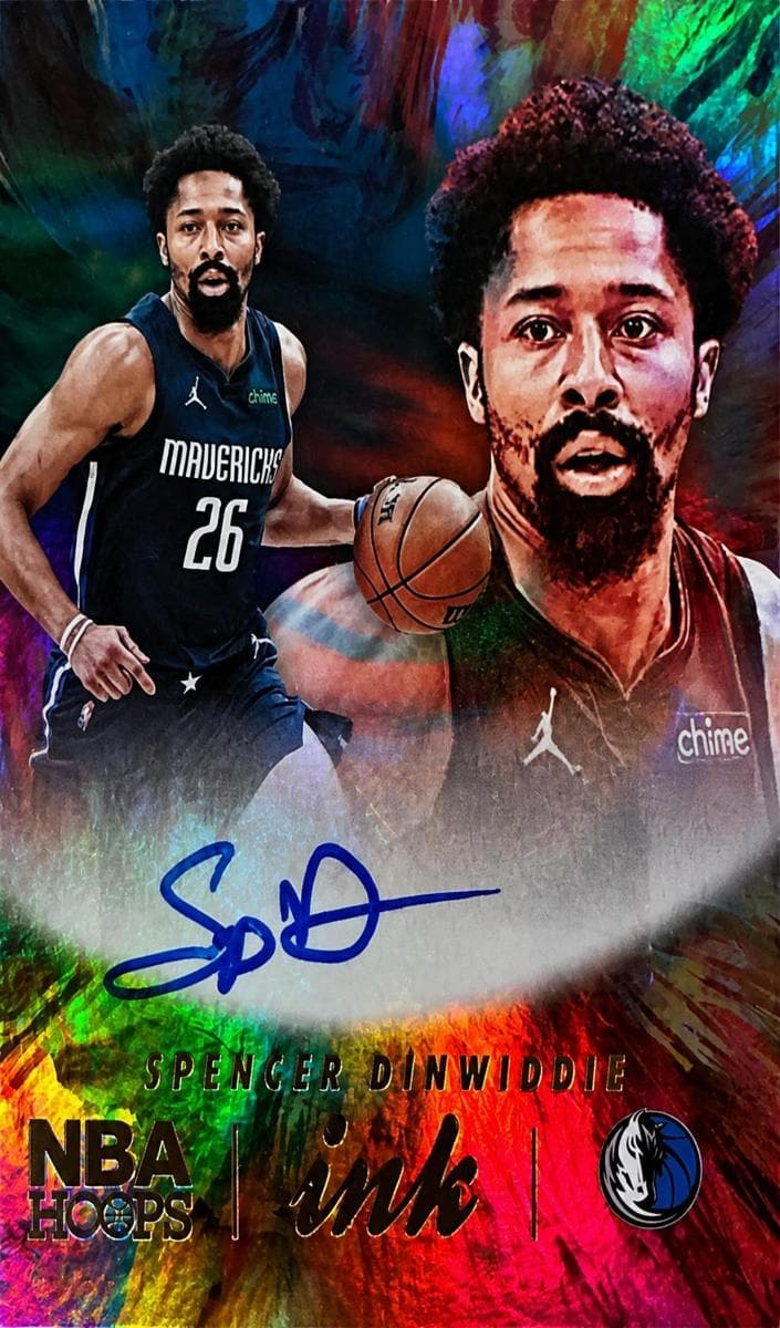 Spencer Dinwiddie 2022 panini Hoops