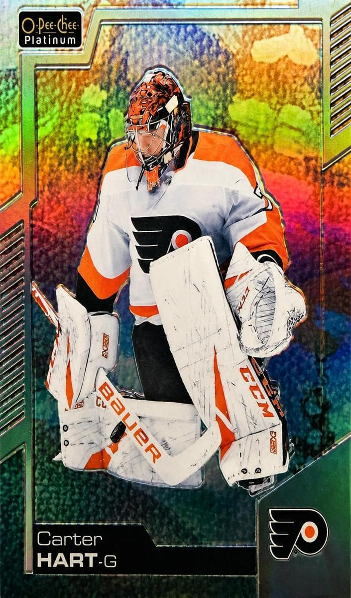 Carter Hart 2020 topps O-Pee-Chee Platinum