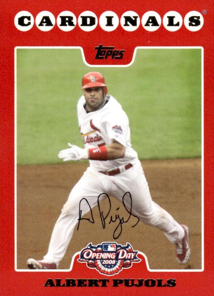 Albert Pujols 2008 topps