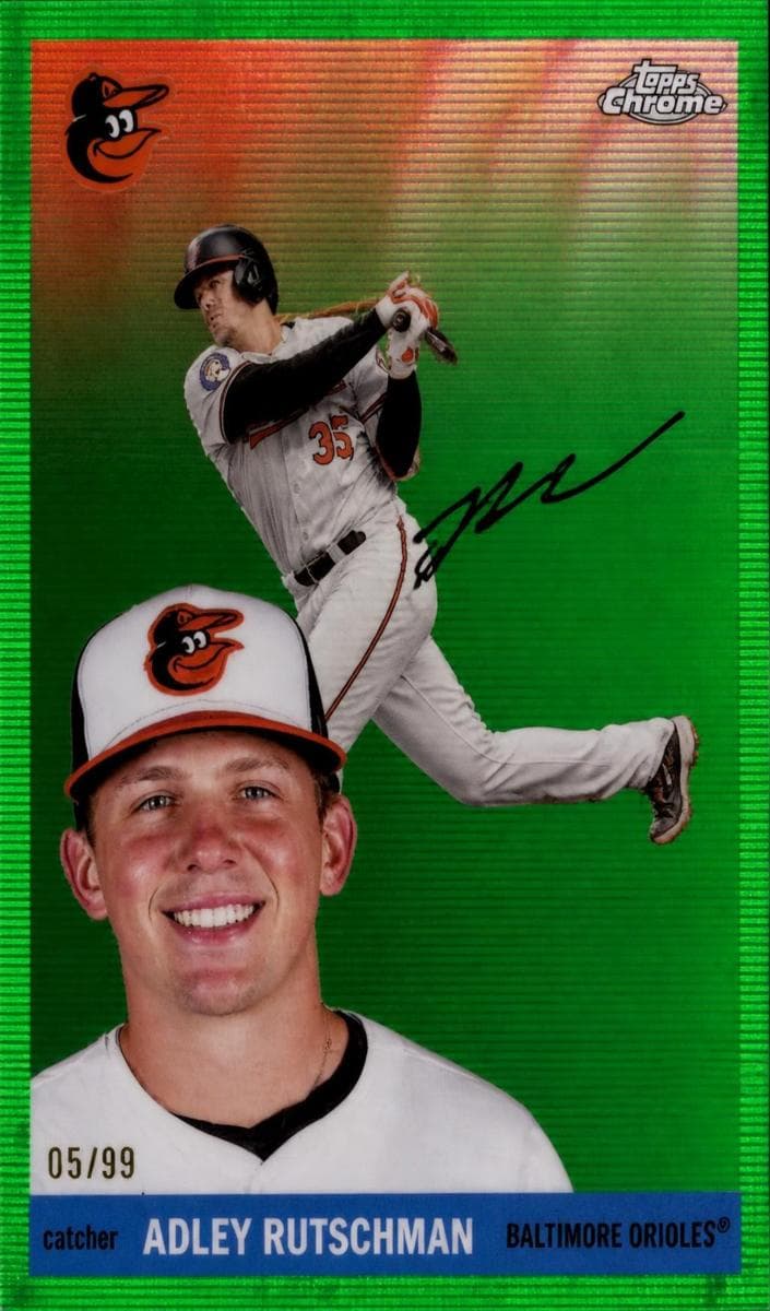 Adley Rutschman 2025 topps Topps Chrome Platinum