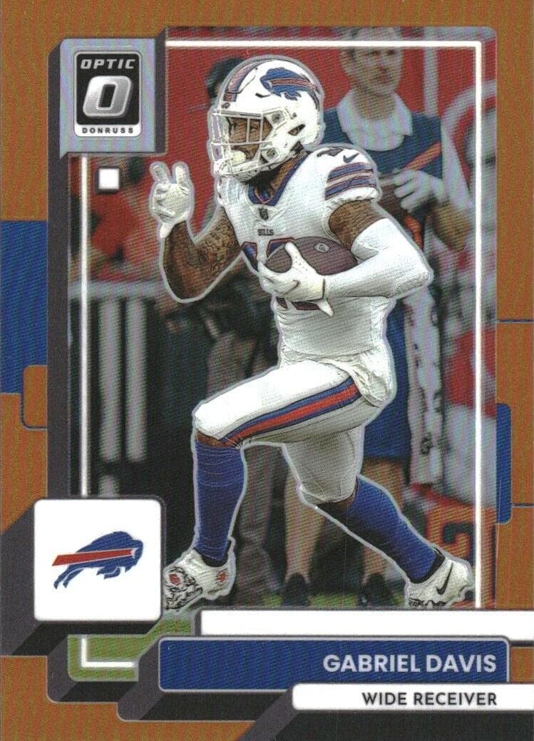 Gabriel Davis 2022 panini Donruss Optic