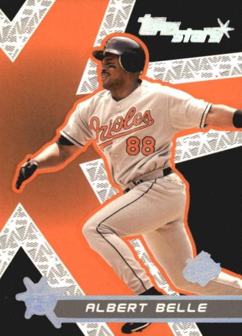 Albert Belle 2001 topps Topps Stars