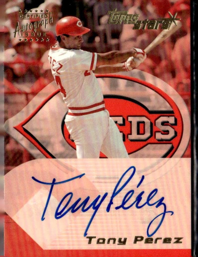 Tony Perez 2001 topps Topps Stars