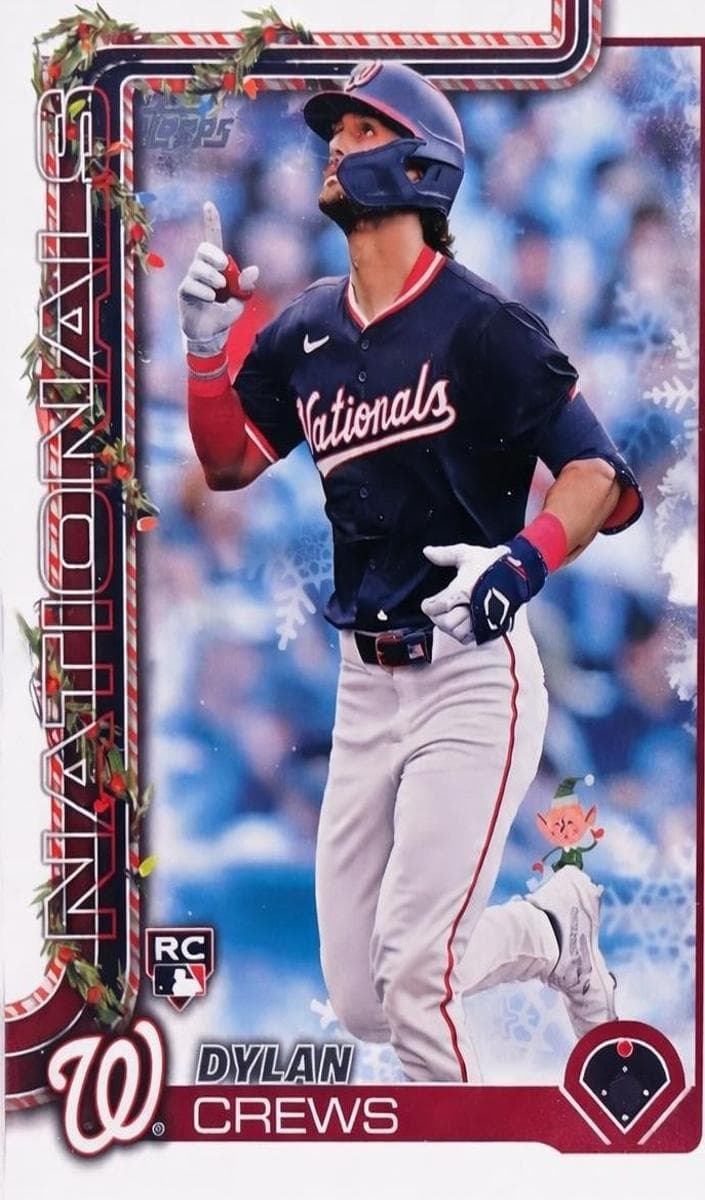 Dylan Crews 2025 topps Topps Holiday