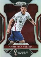 Christian Pulisic 2022 panini Prizm World Cup Blue