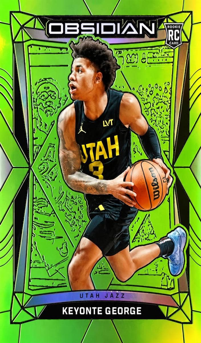 Keyonte George 2023 panini Panini Obsidian