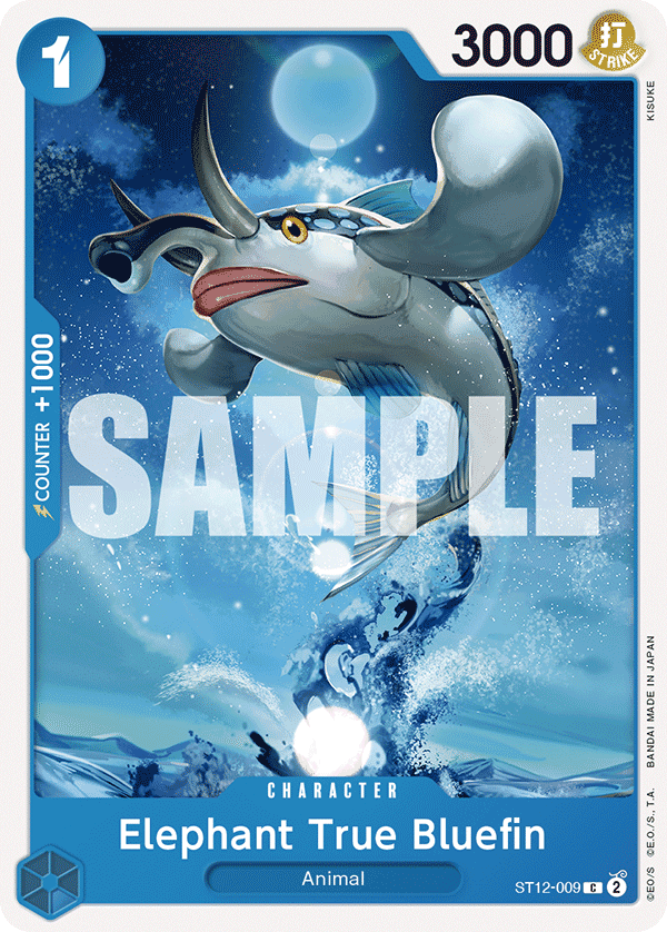 Elephant True Bluefin #ST12-009