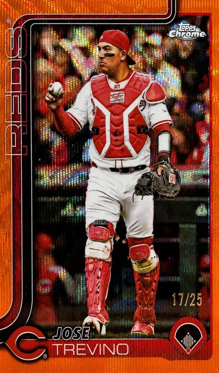 Jose Trevino trading card