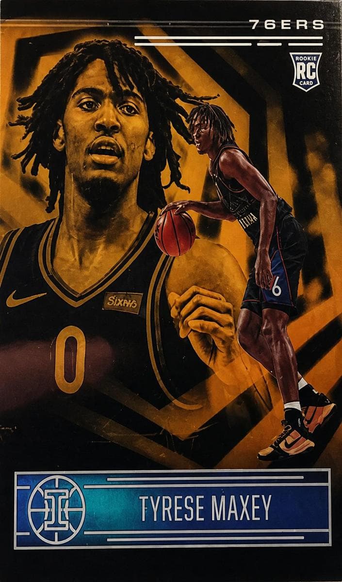 Tyrese Maxey 2020 panini Panini Illusions