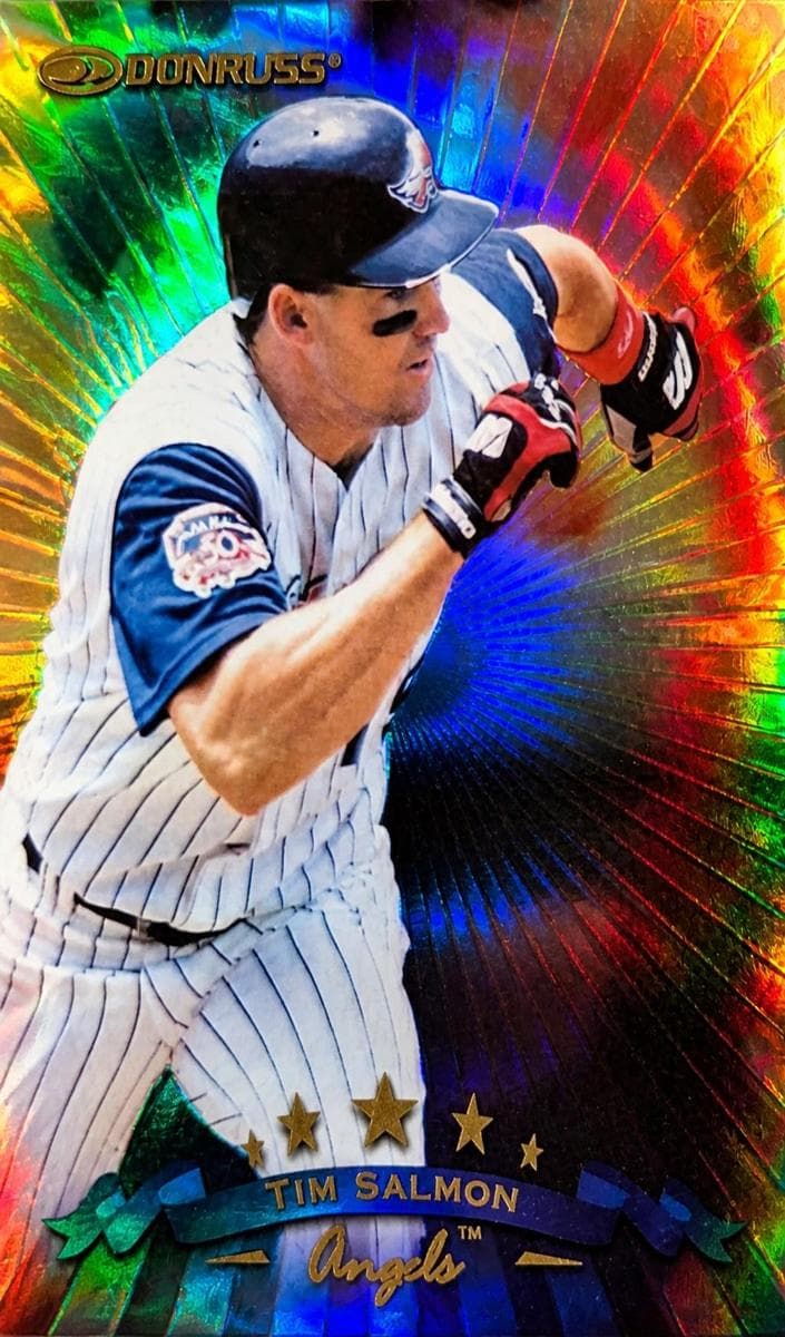 Tim Salmon 1998 panini Donruss Collections