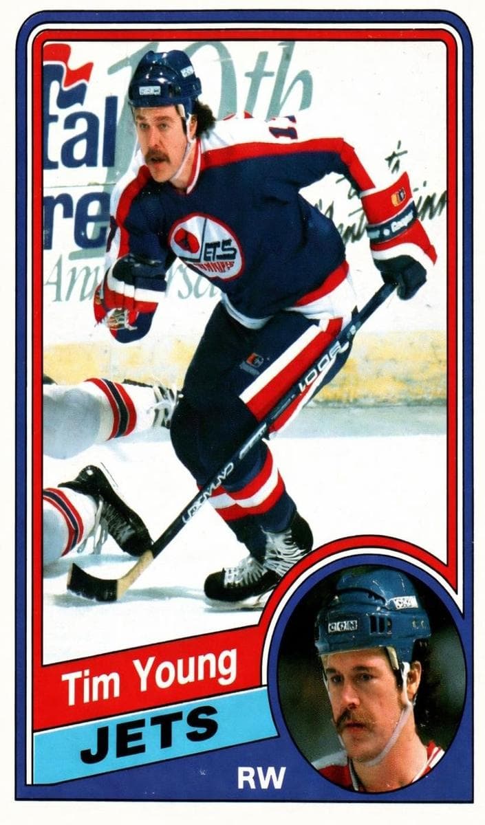 Tim Young trading card