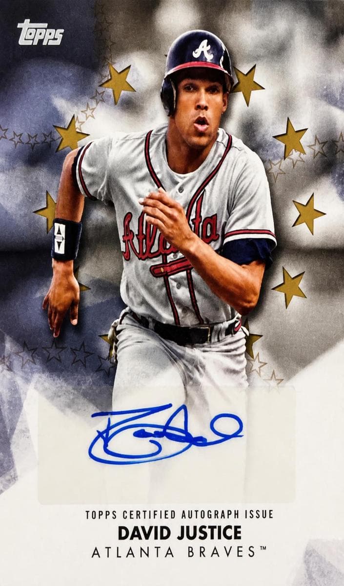 David Justice 2024 topps Topps