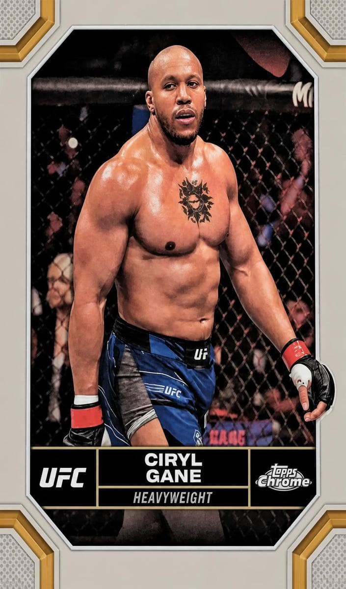 Ciryl Gane 2024 topps