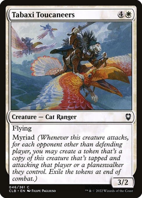 Tabaxi Toucaneers 2022 Magic: The Gathering Commander Legends: Battle for Baldur's Gate