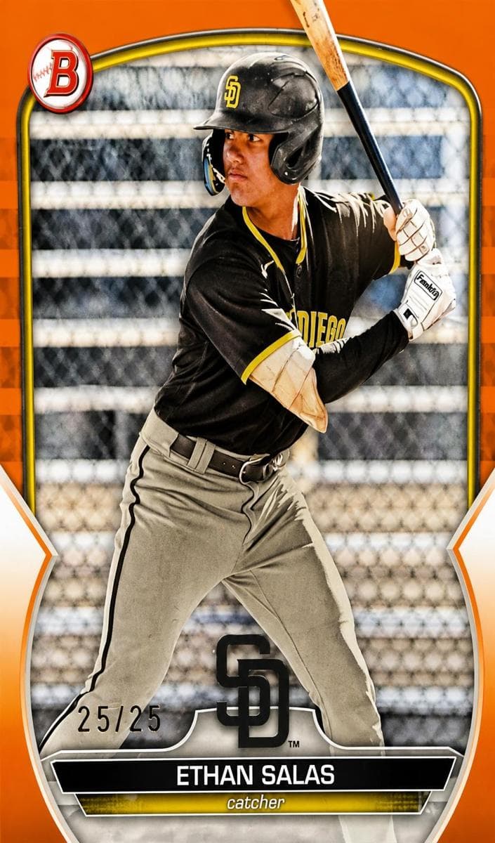Ethan Salas 2023 bowman Bowman Draft