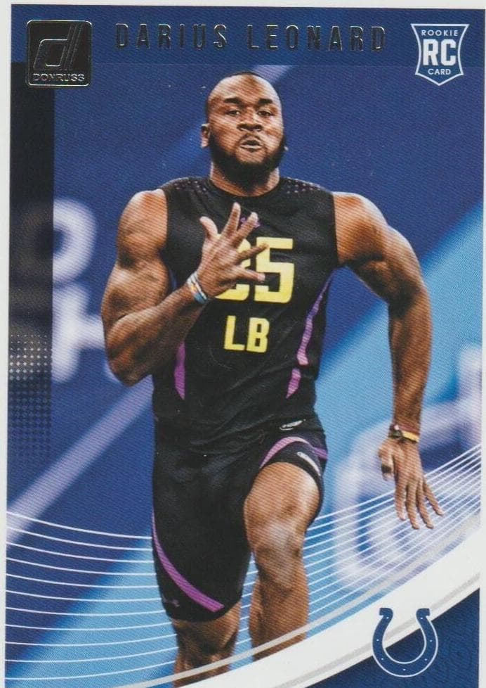 Darius Leonard trading card
