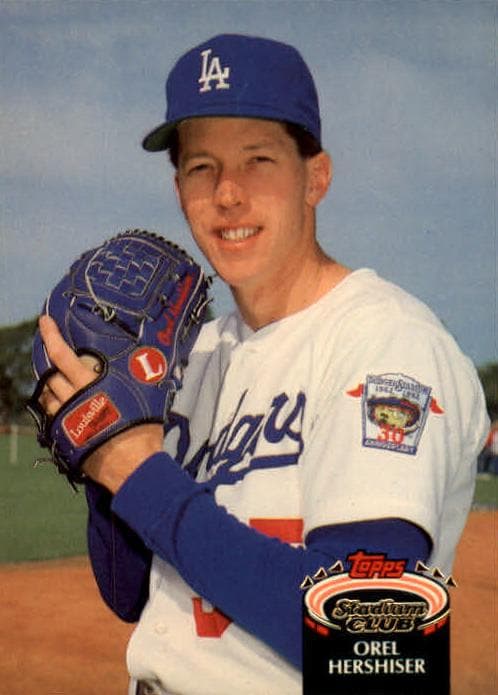 Orel Hershiser 1992 unknown Stadium Club