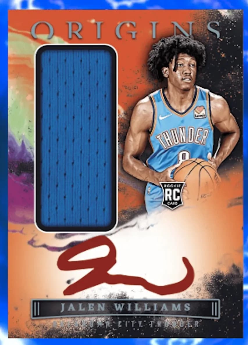 Jalen Williams 2022 panini Panini Origins