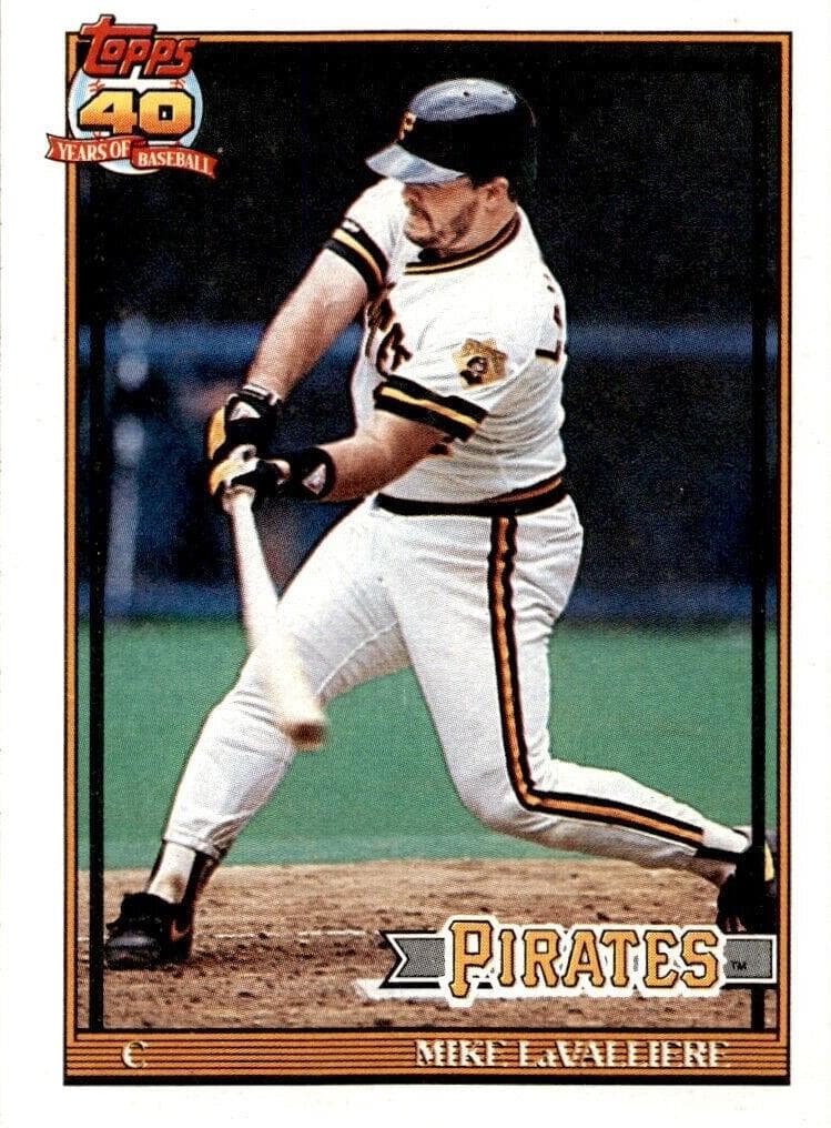 Mike LaValliere 1991 topps Topps