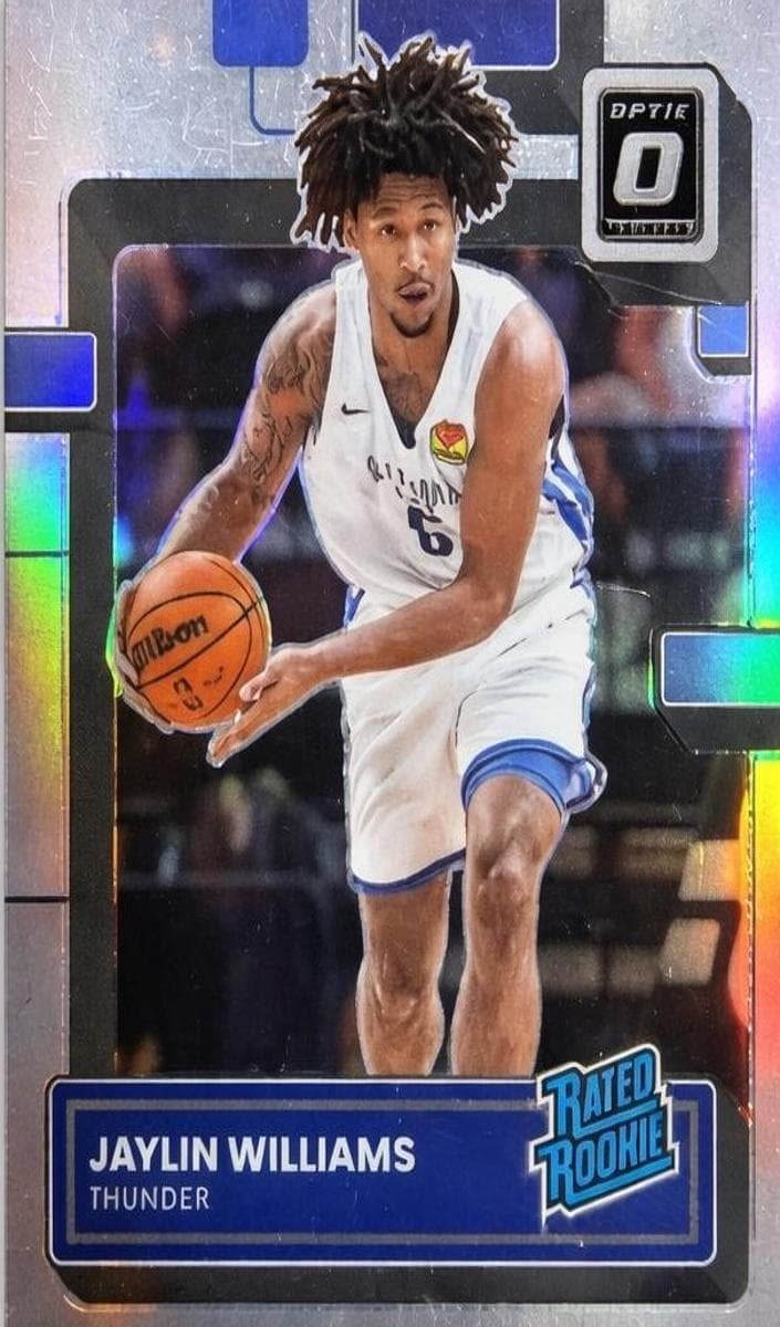 Jaylin Williams trading card