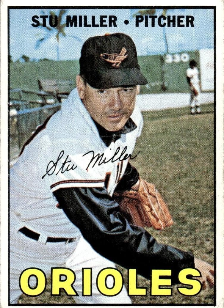 Stu Miller 1967 topps Topps