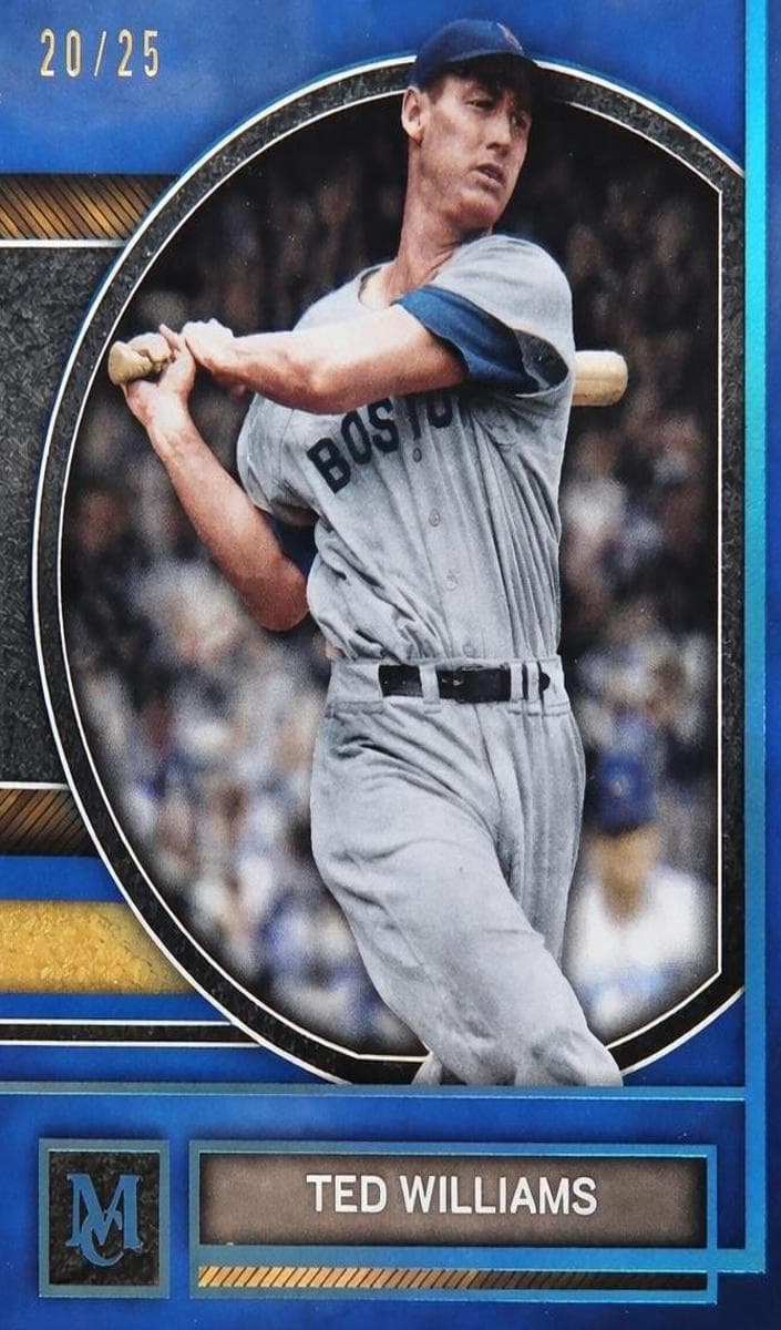 Ted Williams 2024 topps Topps Museum Collection