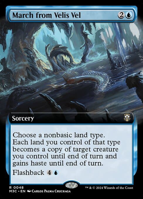 March from Velis Vel 2024 Magic: The Gathering Modern Horizons 3 Commander