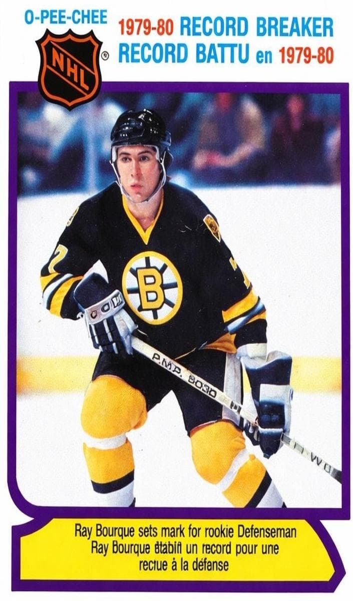 Ray Bourque 1980 o-pee-chee O-Pee-Chee