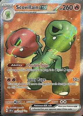 Scovillain trading card