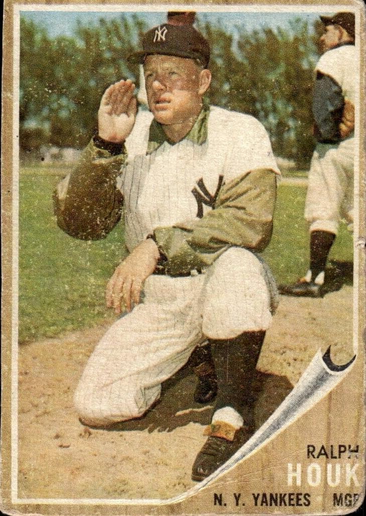 Ralph Houk 1962 topps