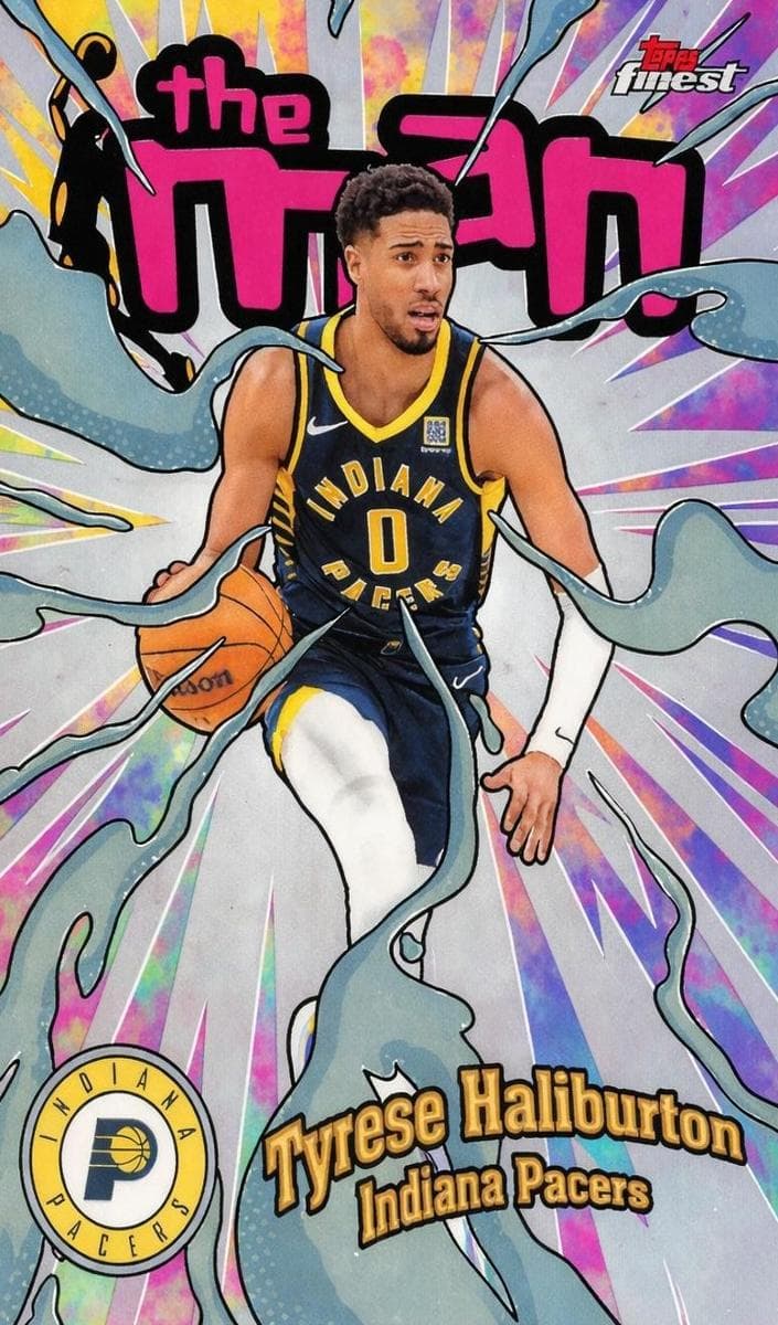 Tyrese Haliburton 2025 topps Topps Finest