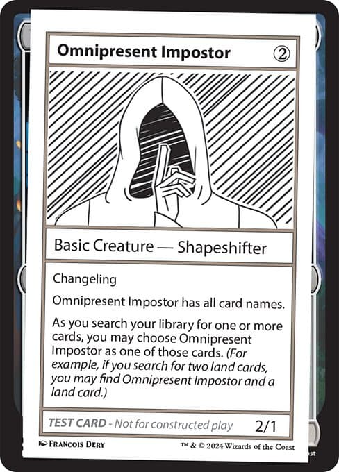 Omnipresent Impostor 2024 Magic: The Gathering Mystery Booster 2