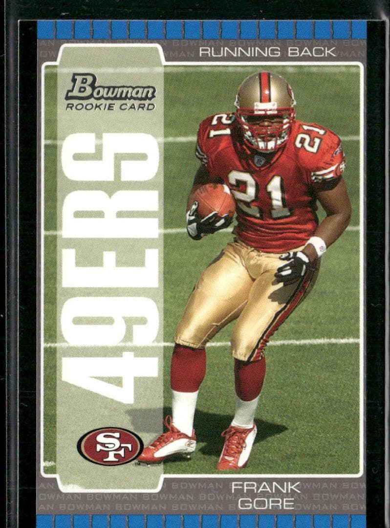 Frank Gore 2005 bowman