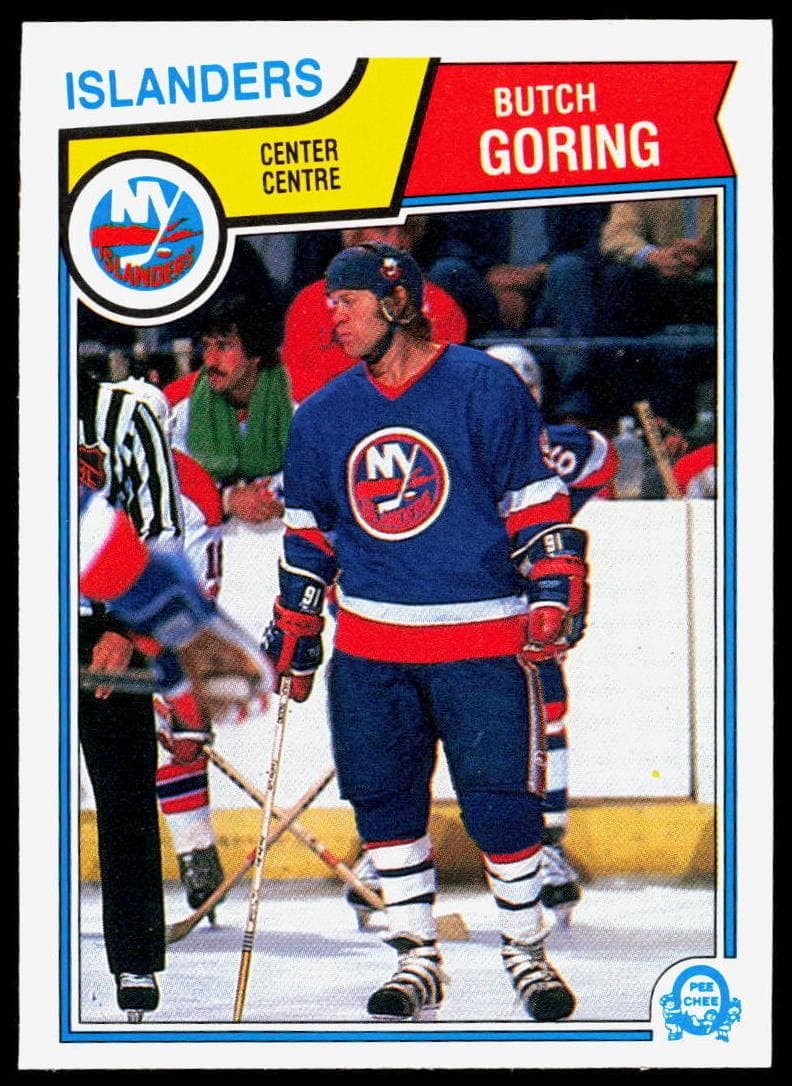 Butch Goring trading card