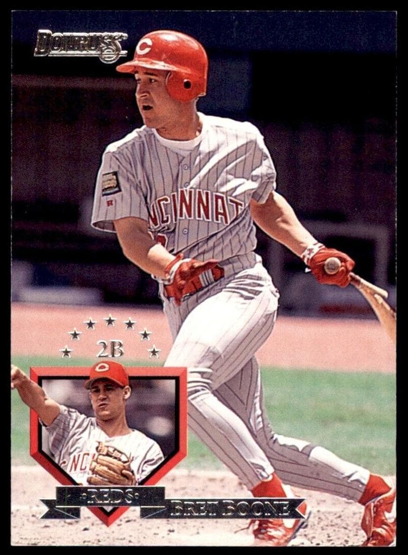Bret Boone 1995 panini Donruss
