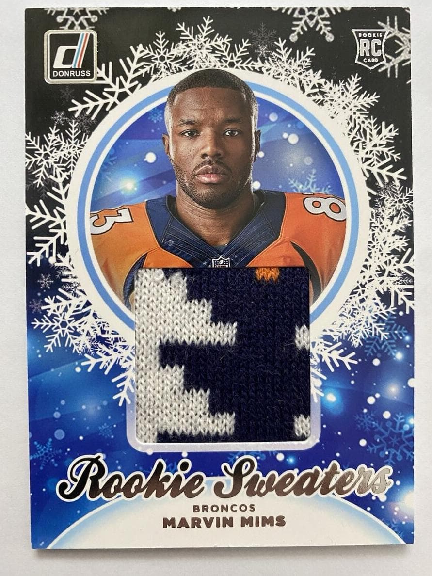Marvin Mims 2023 panini Donruss