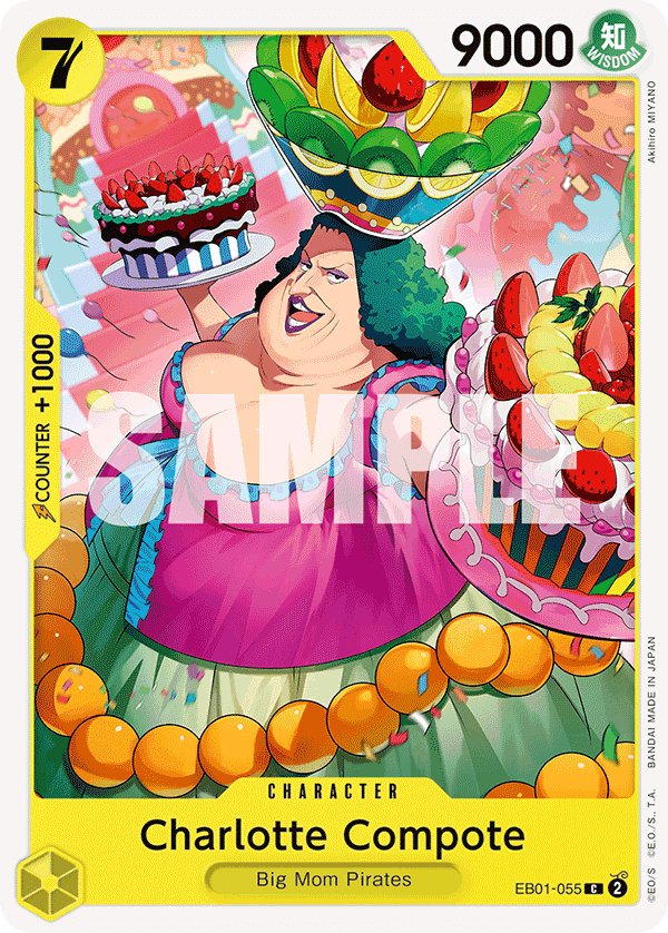 Charlotte Compote 2024 One Piece Extra Booster Memorial Collection