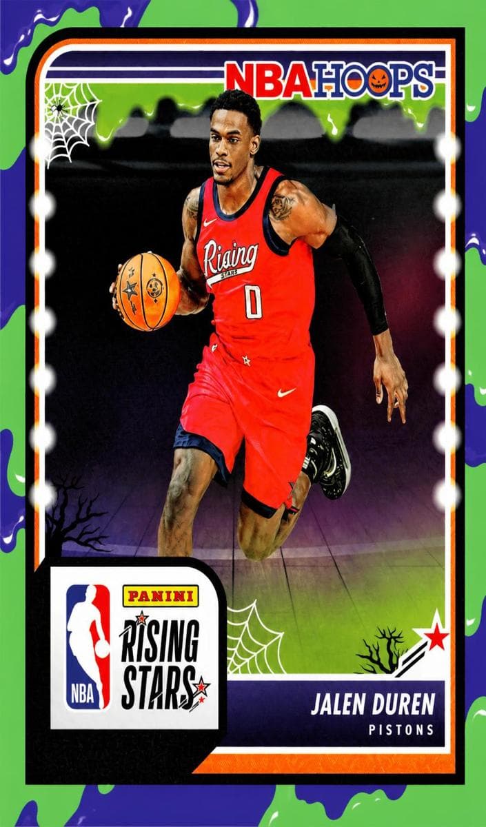 Jalen Duren 2023 panini Hoops Haunted Hoops