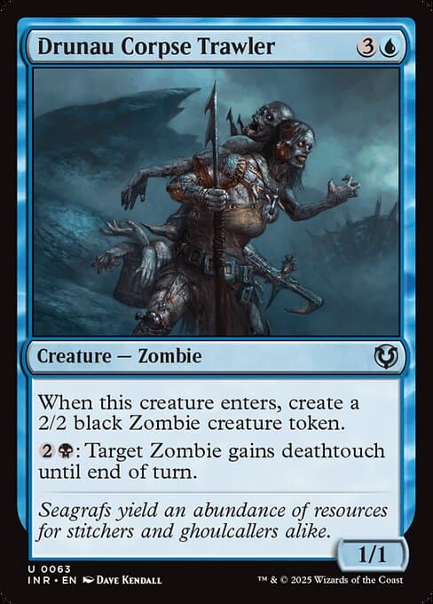 Drunau Corpse Trawler 2025 Magic: The Gathering Innistrad Remastered