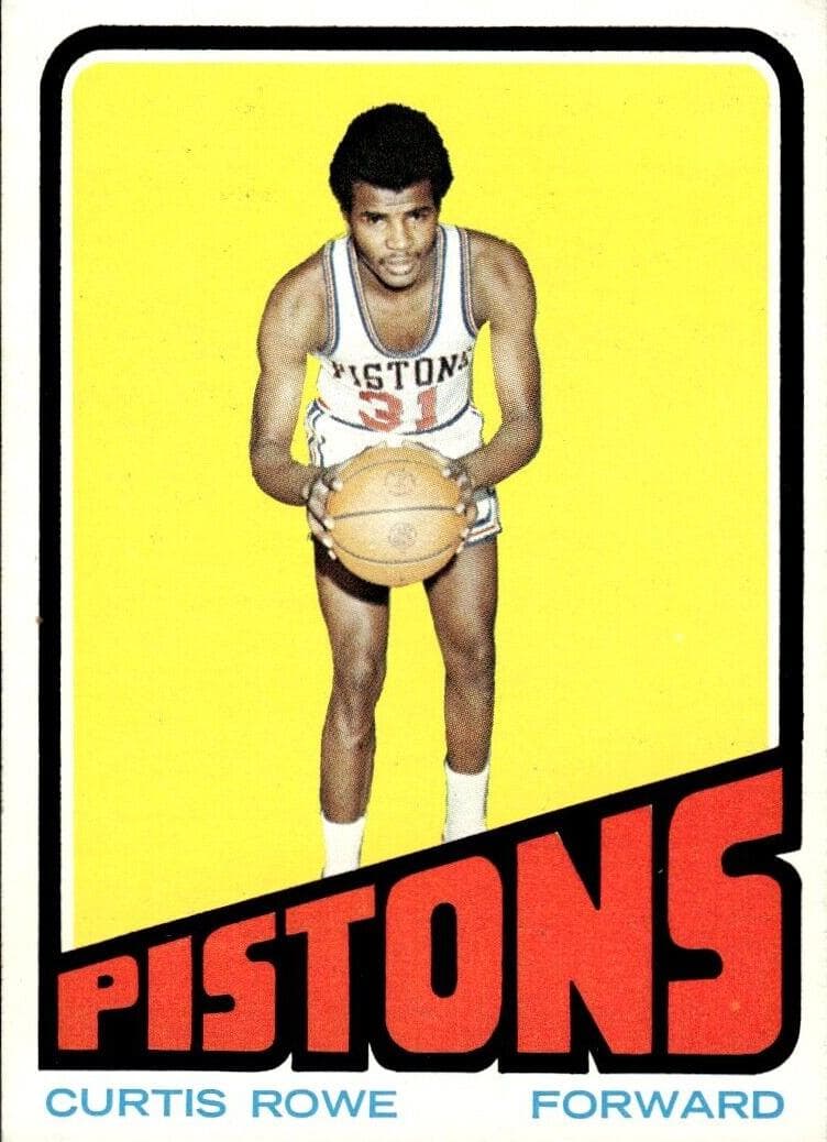 Curtis Rowe 1972 topps Topps