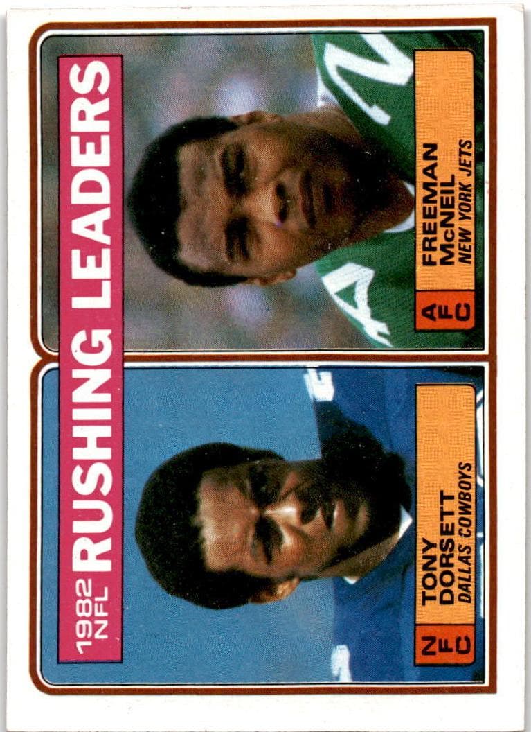 1982 Rushing Leaders - Tony Dorsett / Freeman McNeil #204