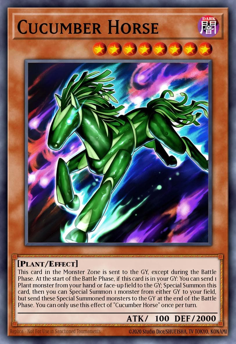 Cucumber Horse #DABL-EN036