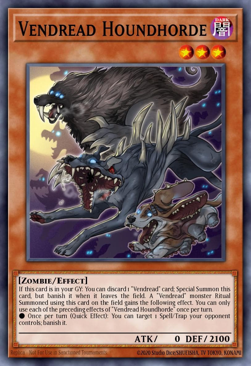 Vendread Houndhorde #COTD-EN000