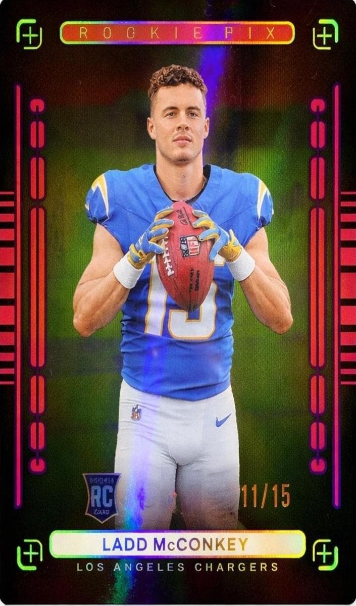 Ladd McConkey 2024 panini Panini Photogenic