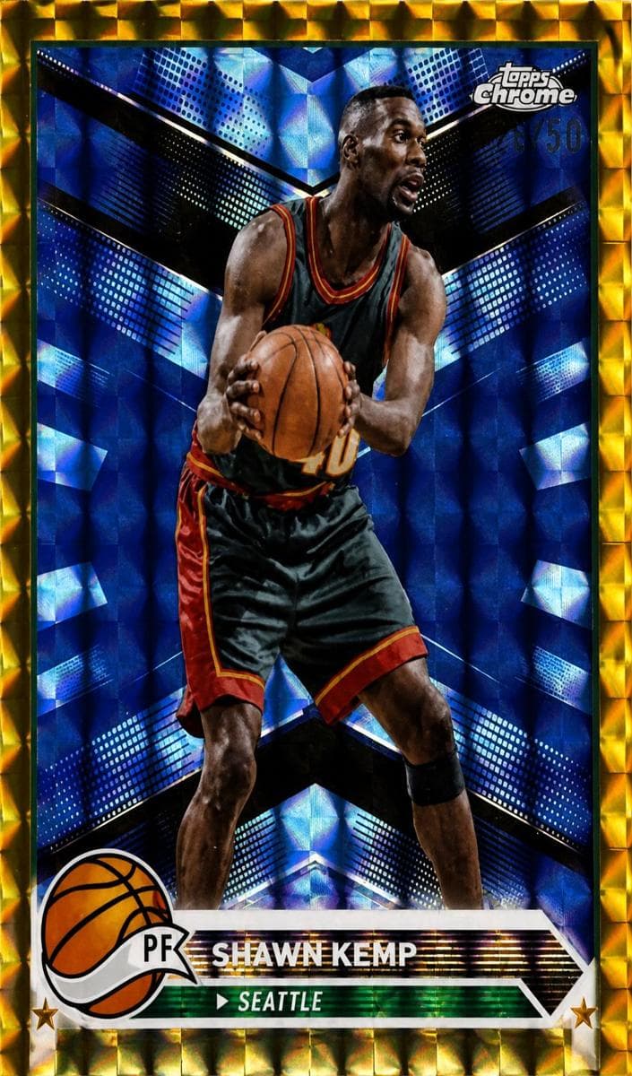 Shawn Kemp 2023 topps Topps Chrome