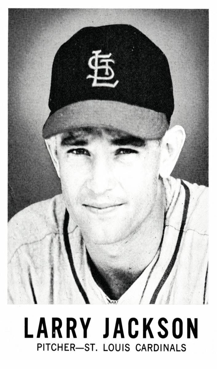 Larry Jackson 1960 leaf Leaf Baseball