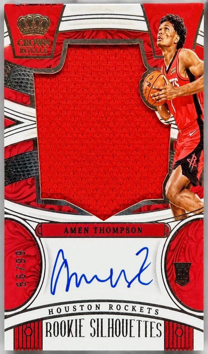 Amen Thompson 2023 panini Panini Crown Royale