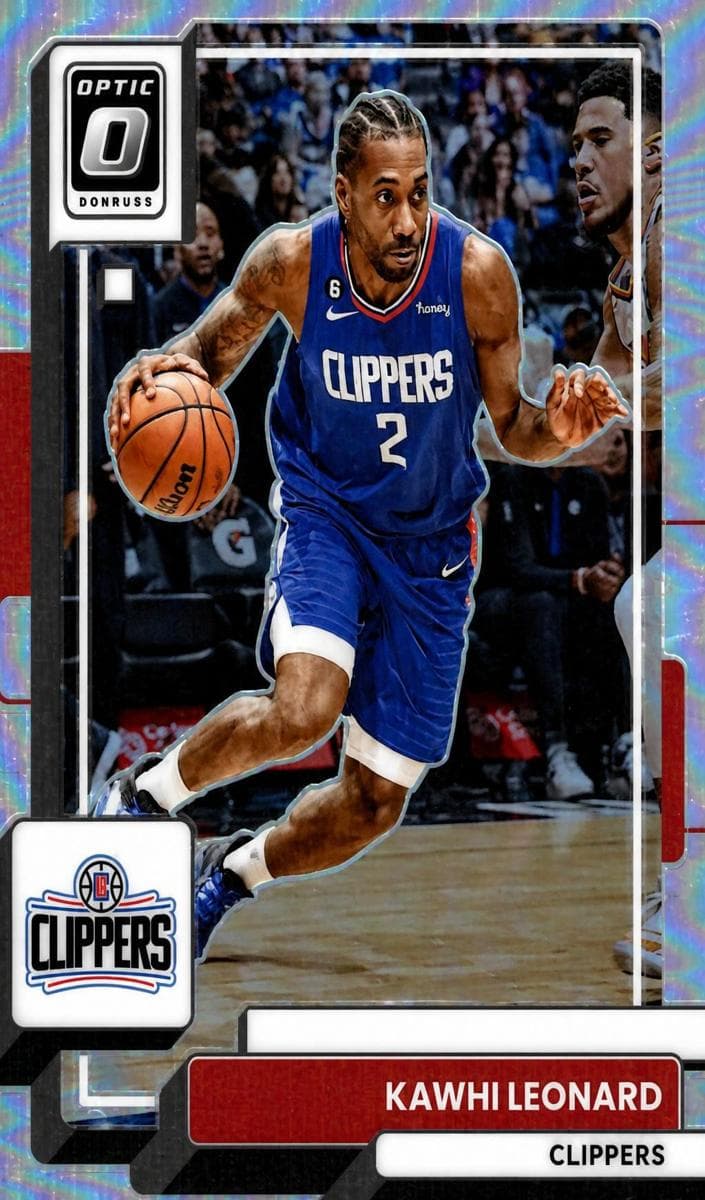 Kawhi Leonard 2022 panini Donruss Optic
