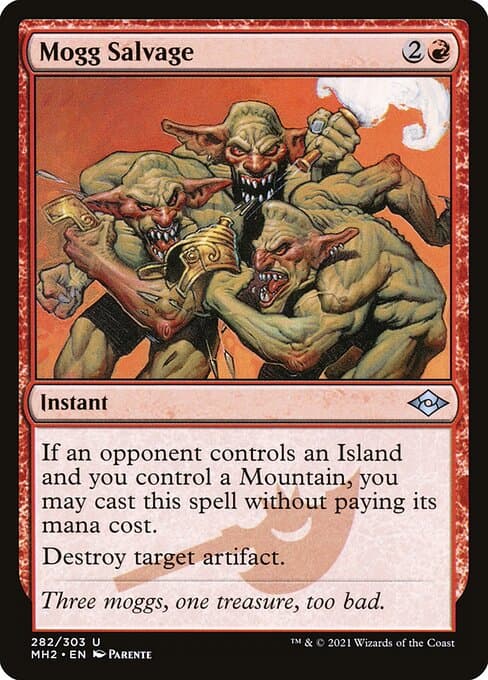 Mogg Salvage 2021 Magic: The Gathering Modern Horizons 2